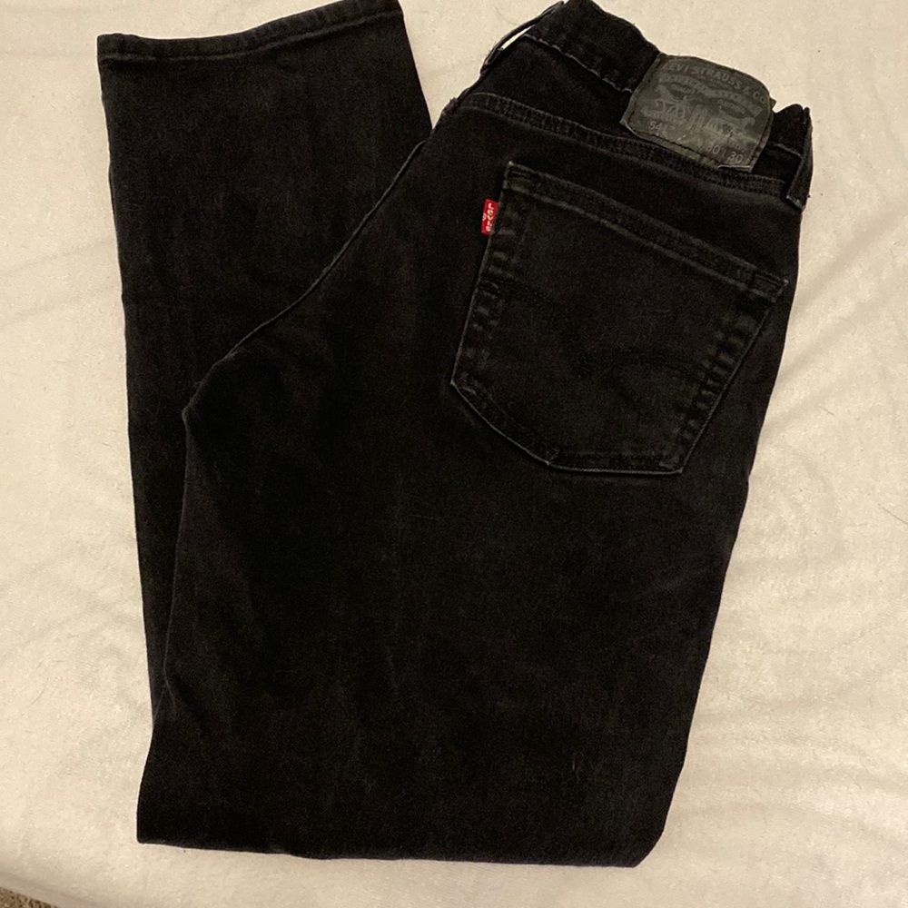 Men’s jeans. Black Levi’s 541.